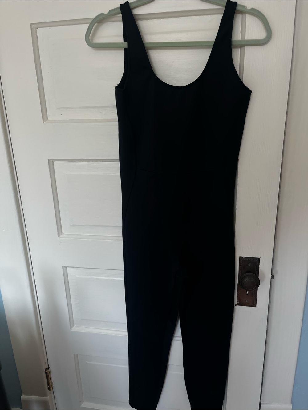 Fabletics Black Scoop Neck Jumpsuit | One-Piece Activewear - Picture 5 of 11